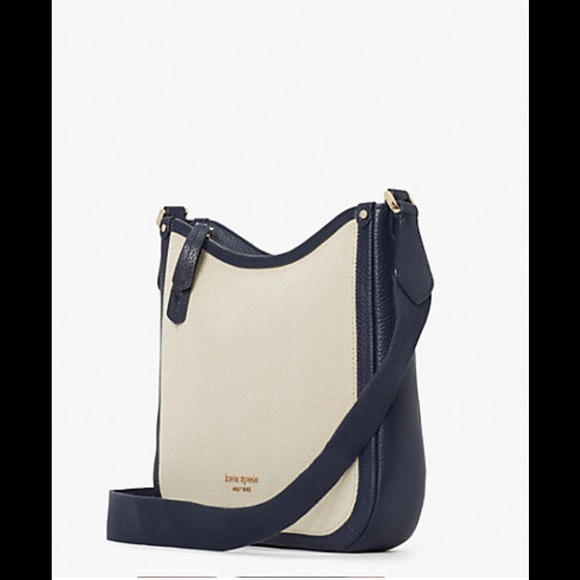 kate spade Handbags - Kate Spade roulette canvas medium messenger bag